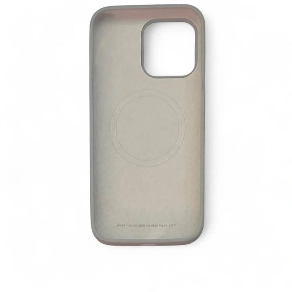 iPhone 14 ProMax Gray Silicone MagSafe Compatible Phone Case